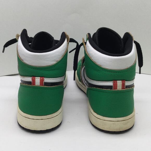 Nike Air Jordan 1 High OG Lucky Green Womens 7.5 Authenticated - Picture 4 of 8